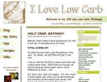 Tablet Screenshot of cookinglowcarb.com